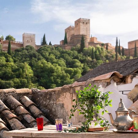 El Rincon Nazari - Vistas A La Alhambra Y Terraza Apartment Granada Bagian luar foto