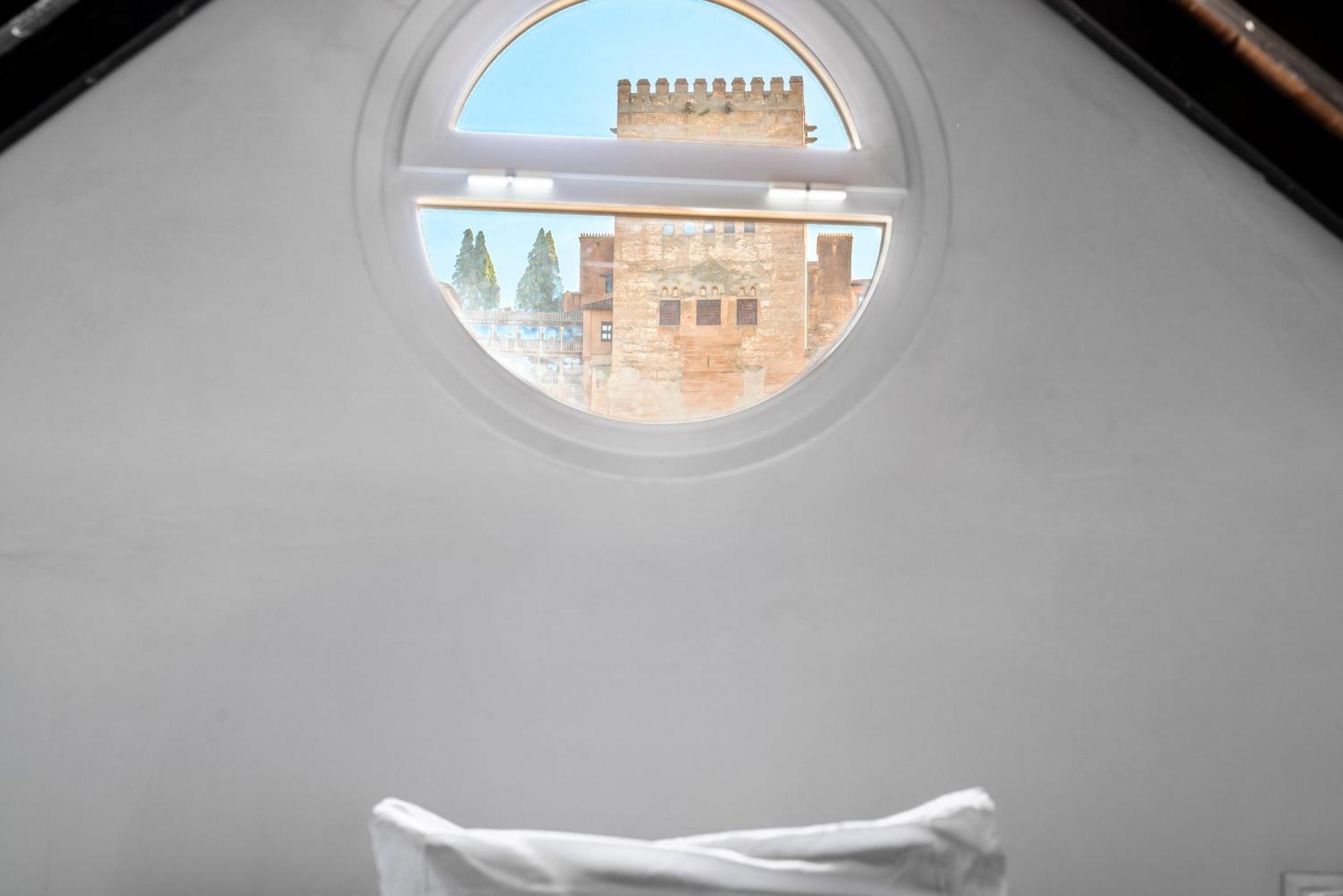 El Rincon Nazari - Vistas A La Alhambra Y Terraza Apartment Granada Bagian luar foto
