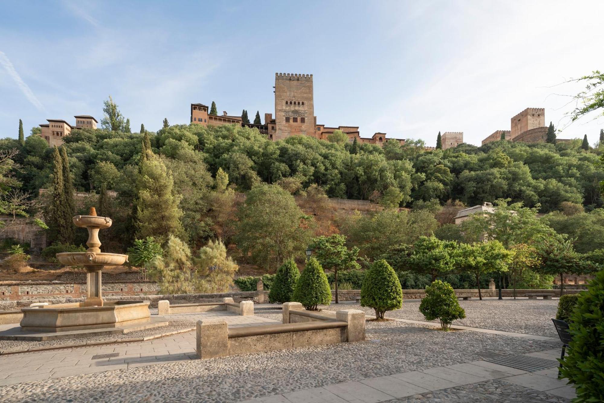 El Rincon Nazari - Vistas A La Alhambra Y Terraza Apartment Granada Bagian luar foto